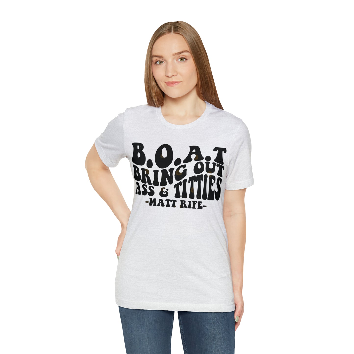 Matt Rife B.O.A.T. Unisex Jersey Short Sleeve Tee