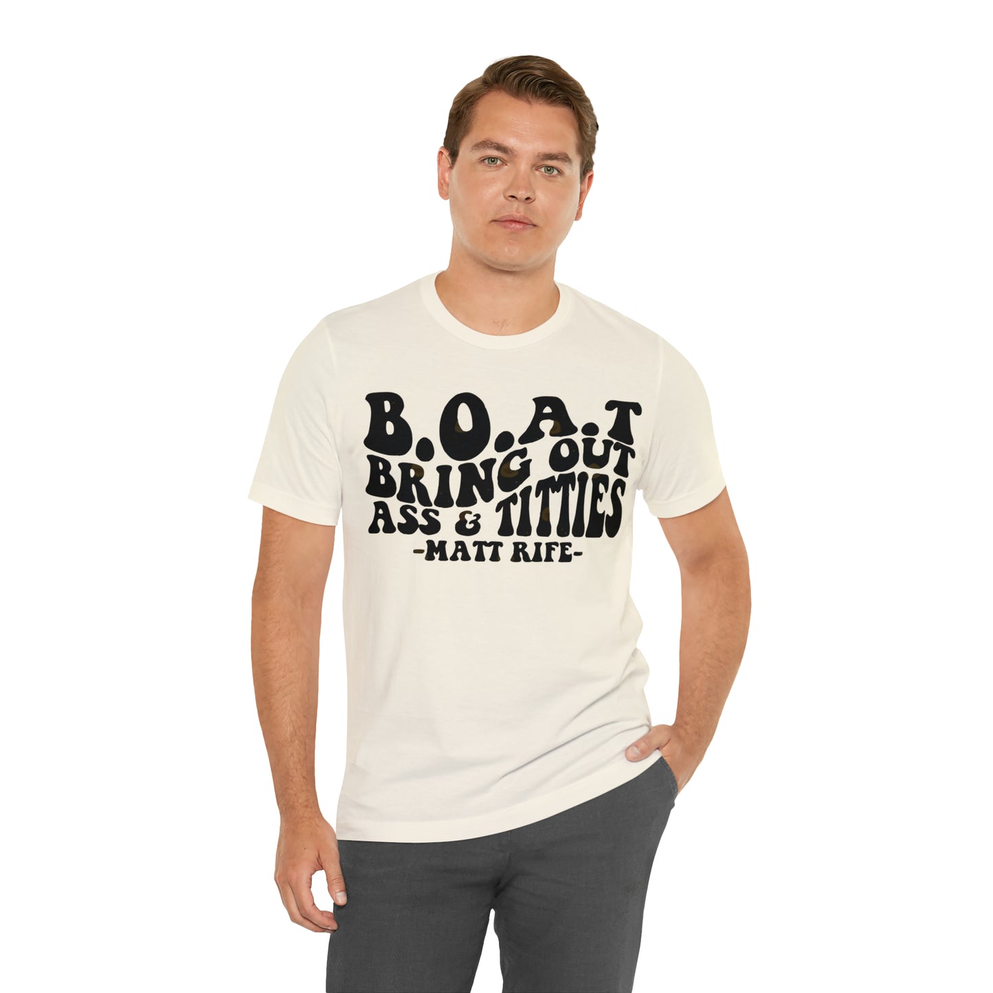 Matt Rife B.O.A.T. Unisex Jersey Short Sleeve Tee