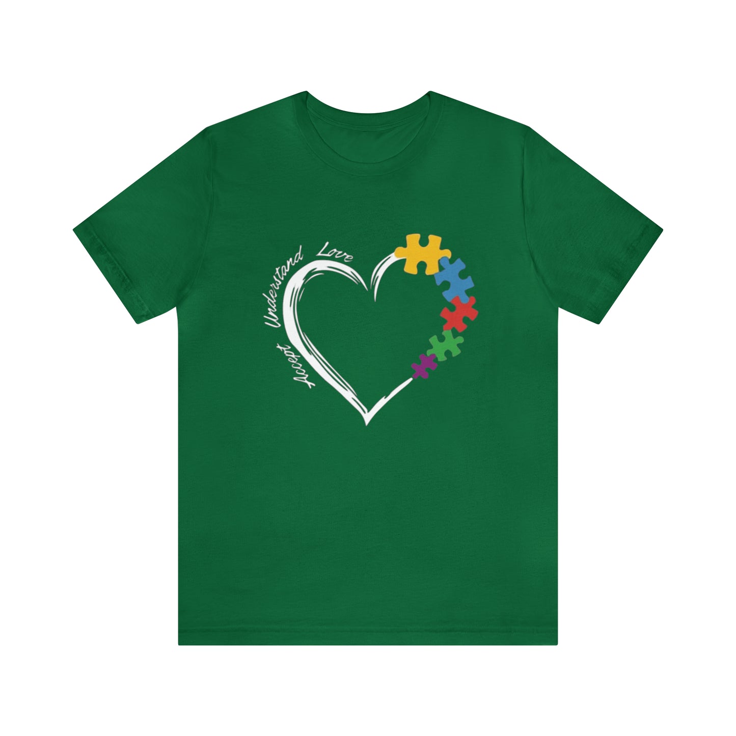 Autism Acceptance  Short Sleeve Tee