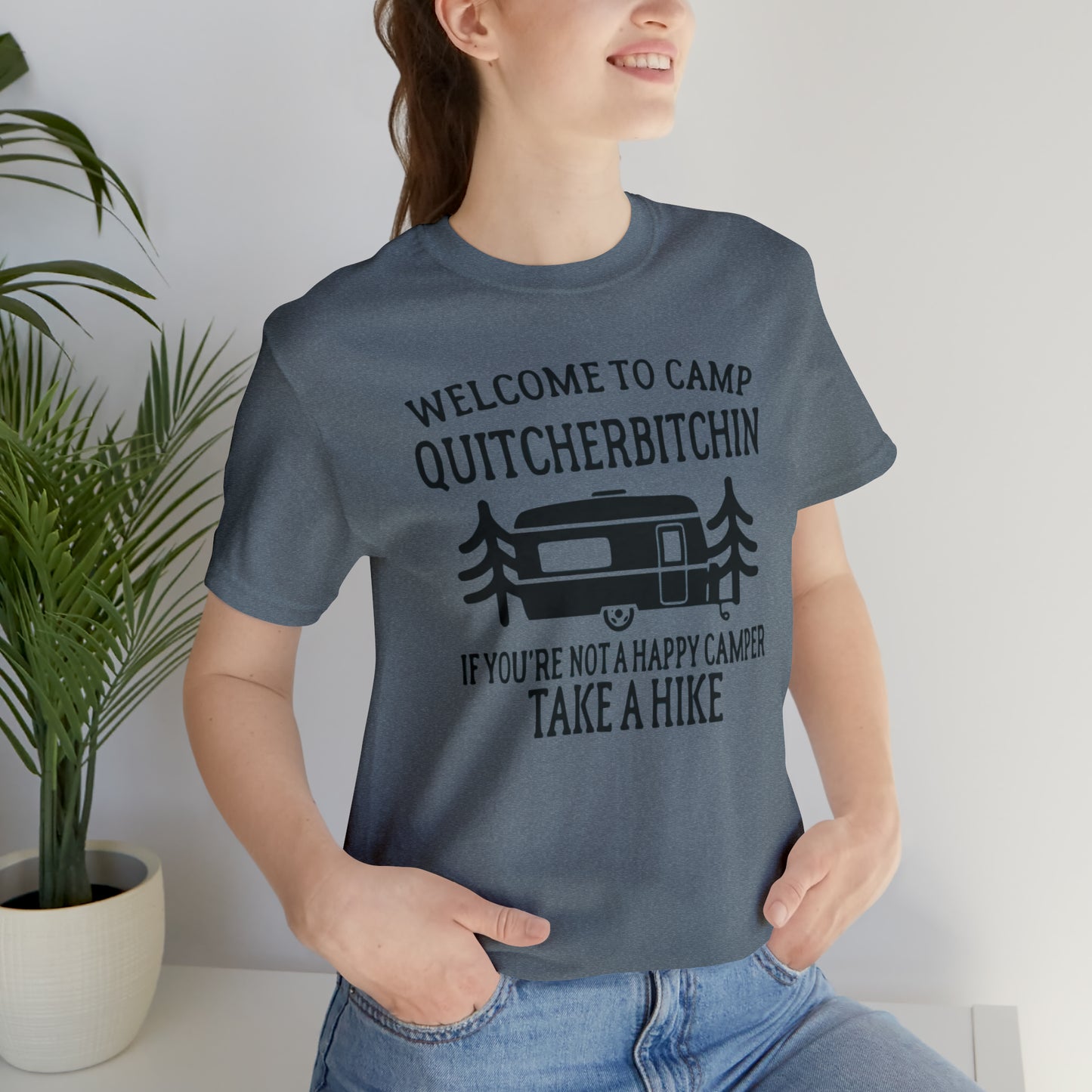 Camping Unisex Jersey Short Sleeve Tee