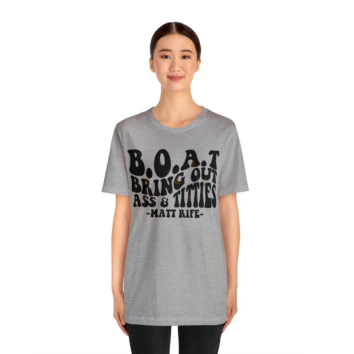 Matt Rife B.O.A.T. Unisex Jersey Short Sleeve Tee