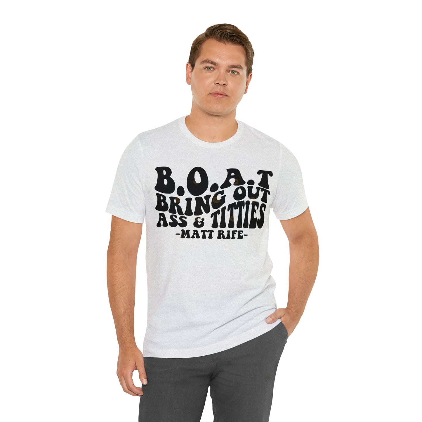 Matt Rife B.O.A.T. Unisex Jersey Short Sleeve Tee