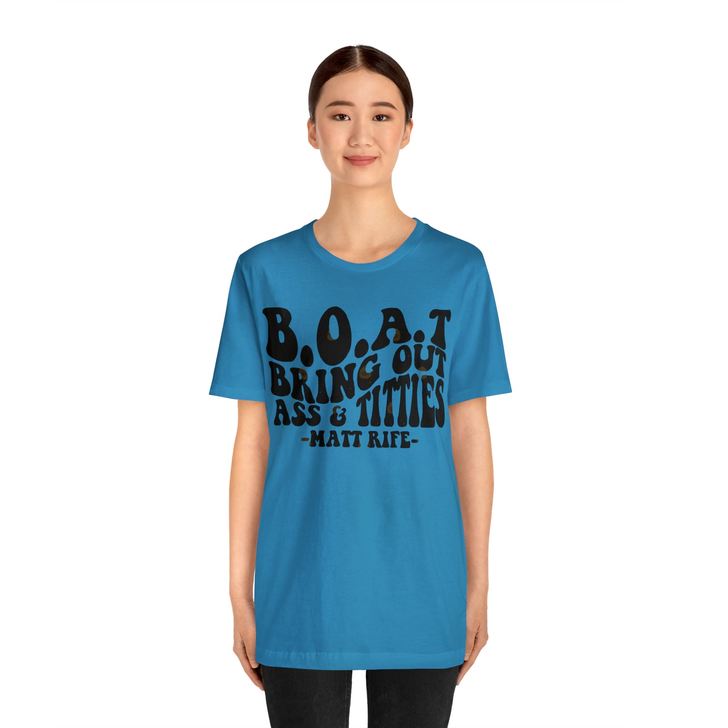 Matt Rife B.O.A.T. Unisex Jersey Short Sleeve Tee