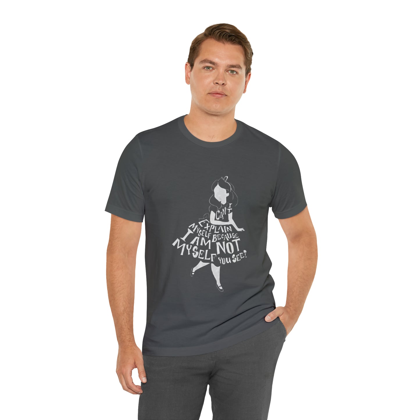 Alice In Wonderland Unisex Jersey Short Sleeve Tee