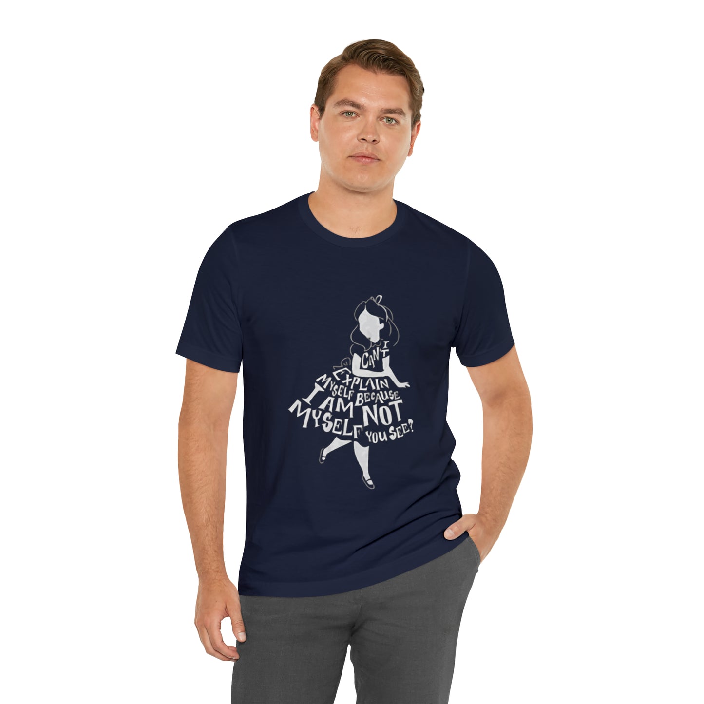 Alice In Wonderland Unisex Jersey Short Sleeve Tee
