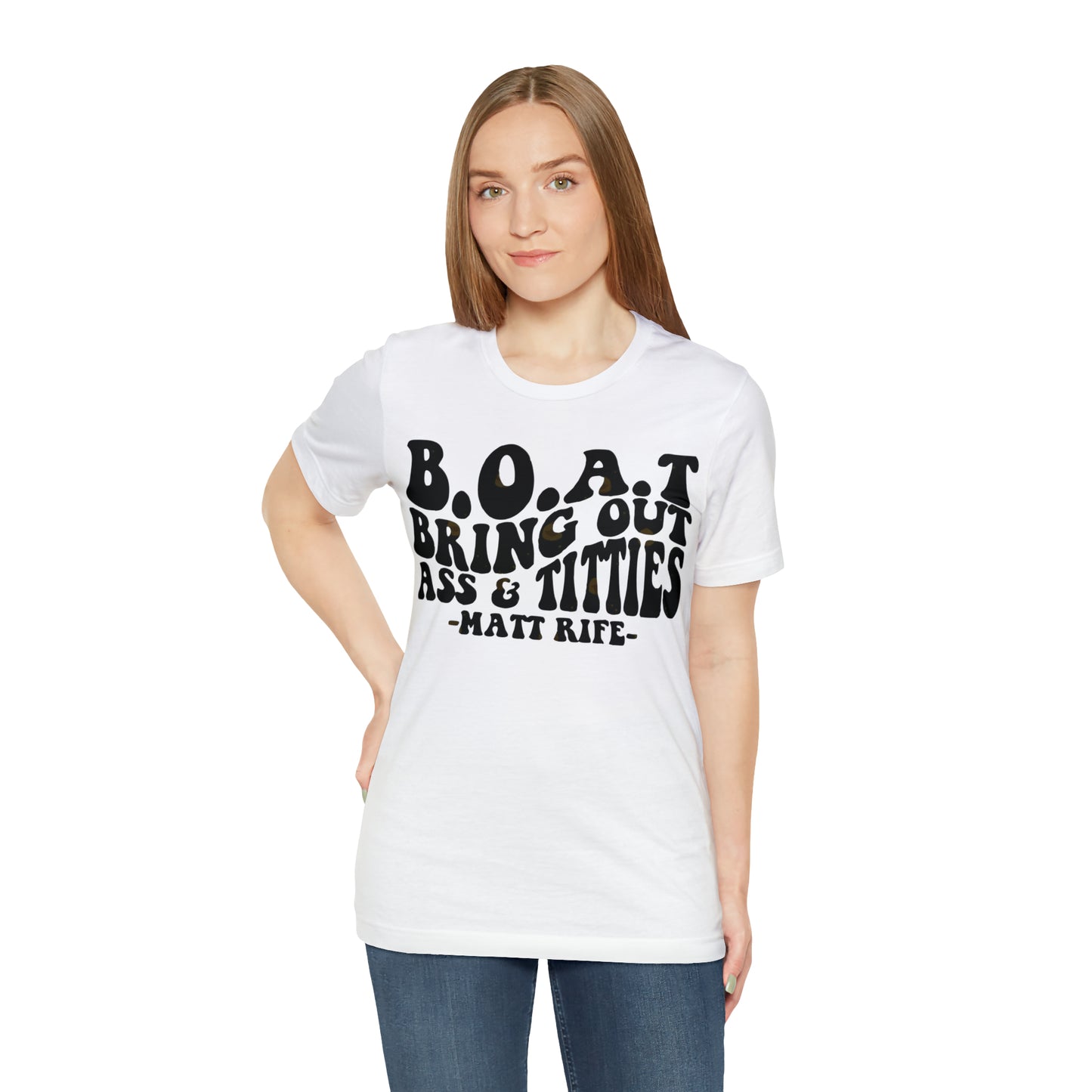 Matt Rife B.O.A.T. Unisex Jersey Short Sleeve Tee
