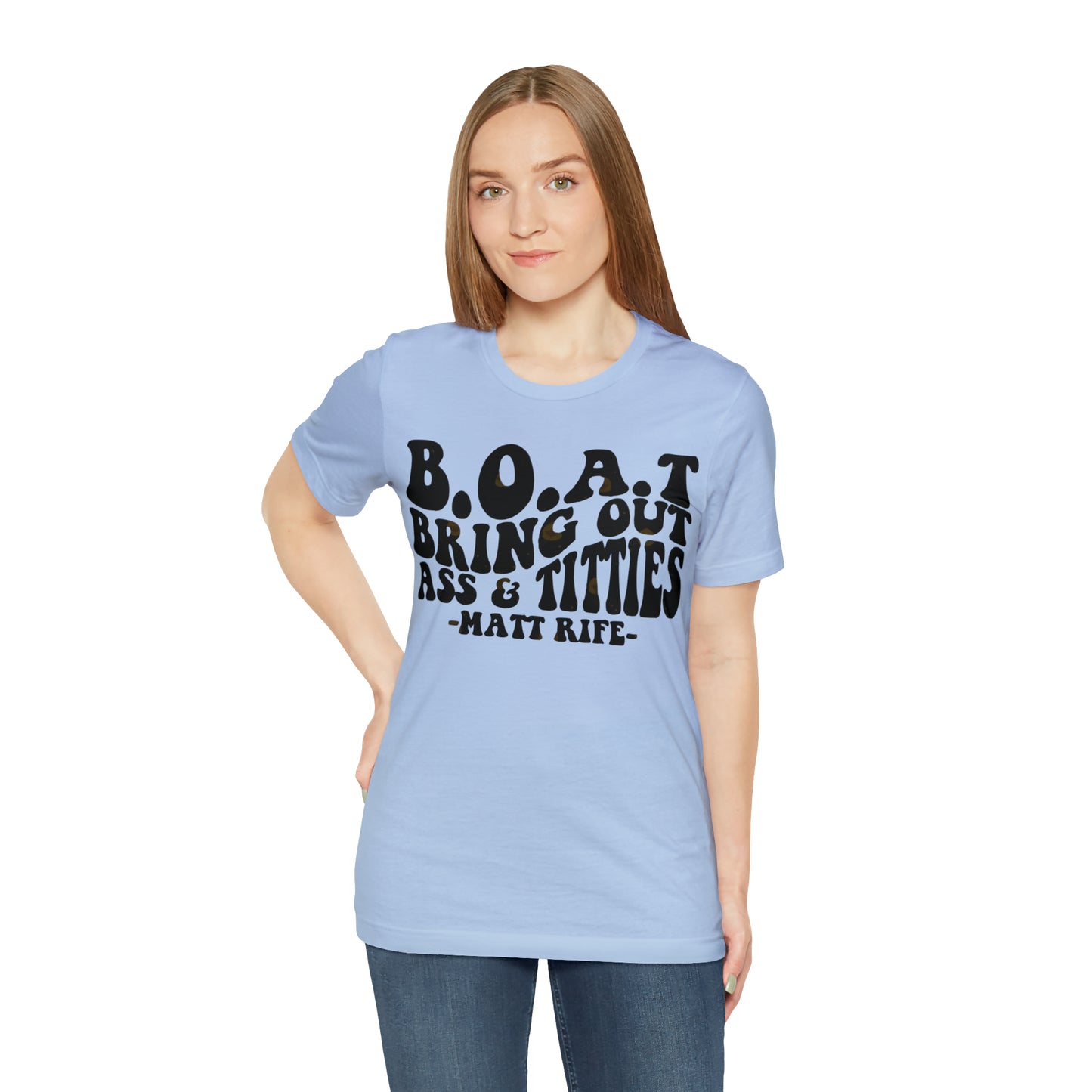Matt Rife B.O.A.T. Unisex Jersey Short Sleeve Tee