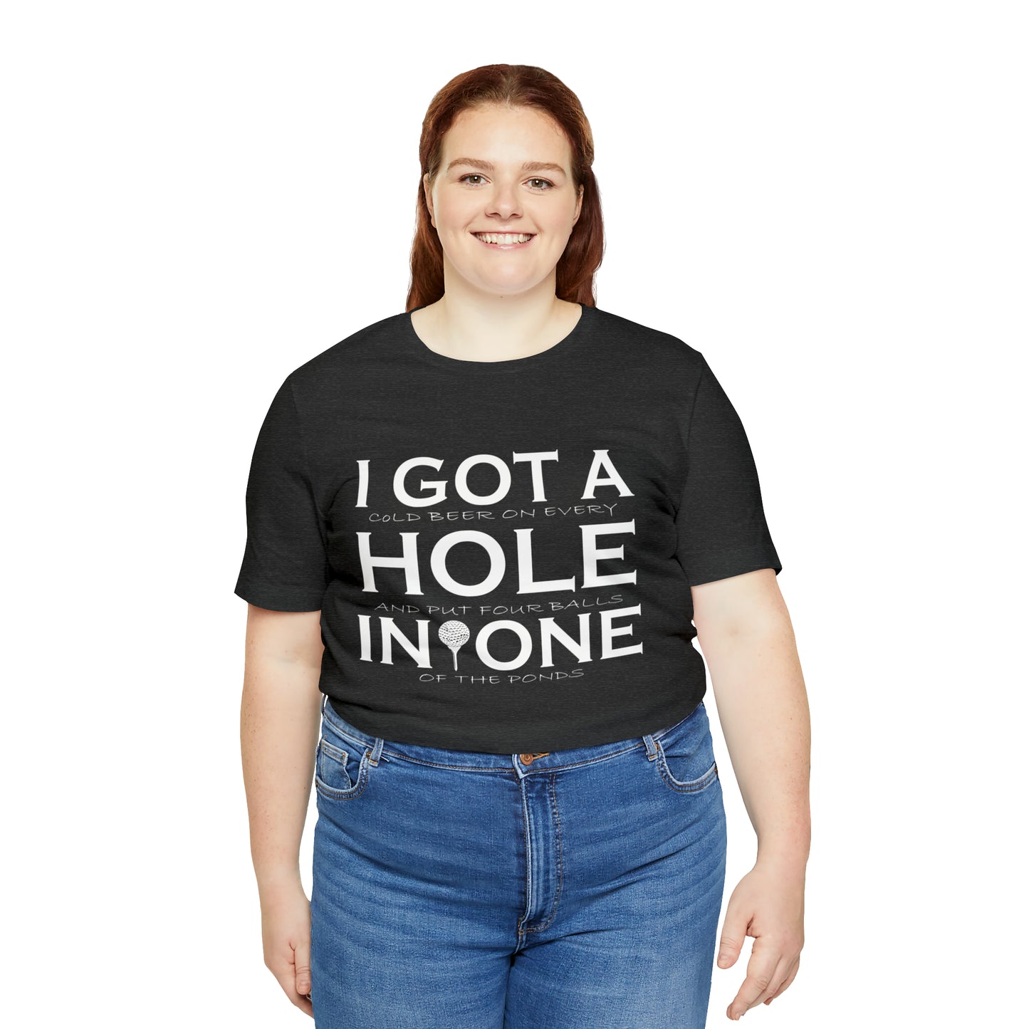 Golf - Hole In One - Unisex Jersey Short Sleeve Tee