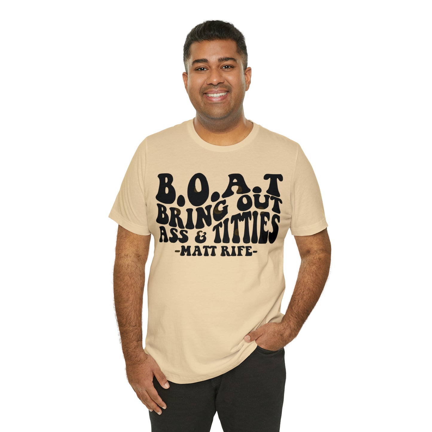 Matt Rife B.O.A.T. Unisex Jersey Short Sleeve Tee