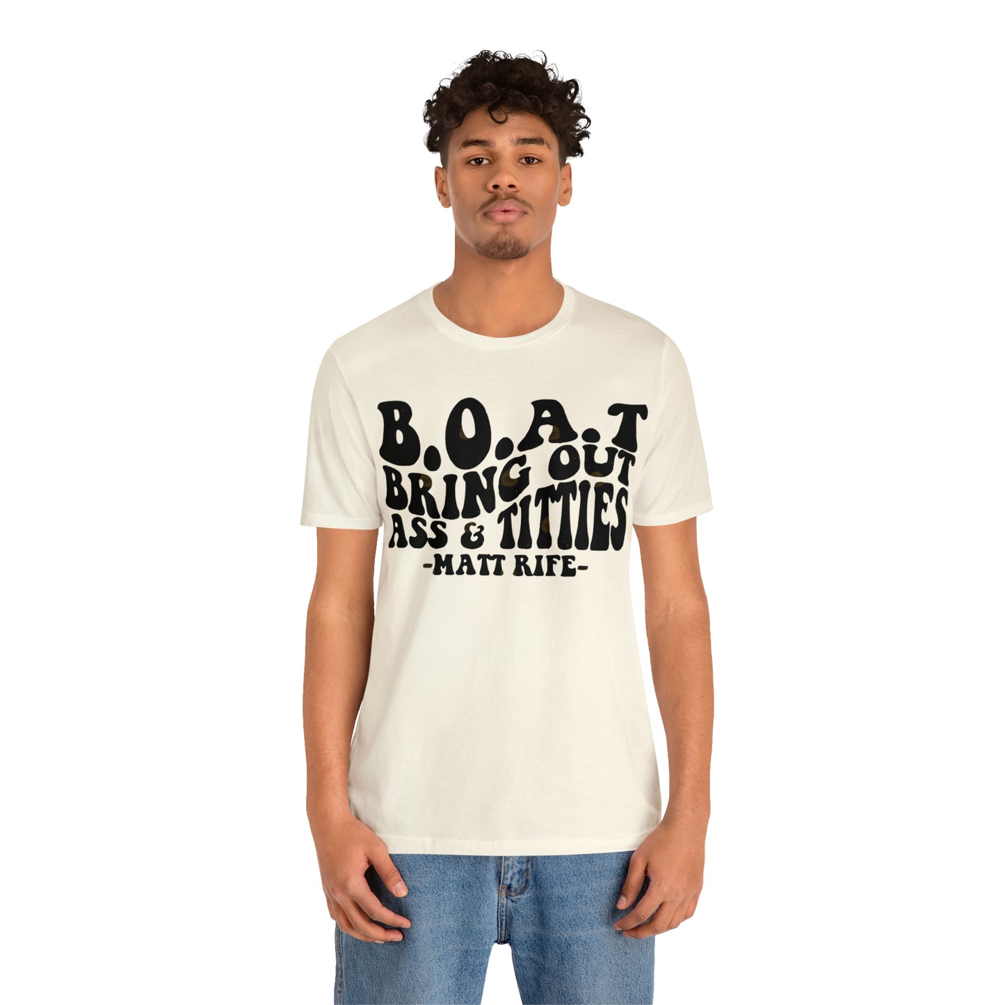 Matt Rife B.O.A.T. Unisex Jersey Short Sleeve Tee