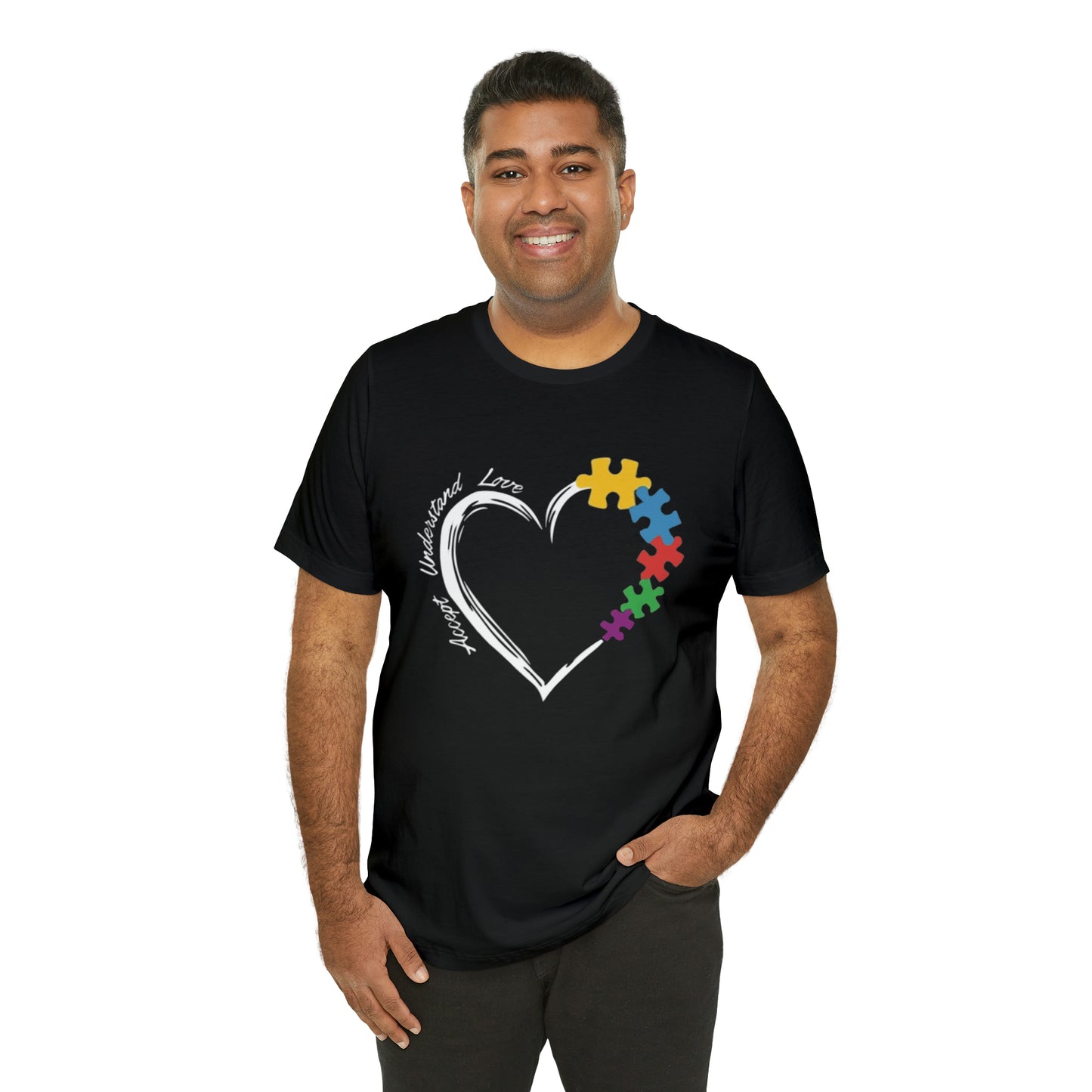 Autism Acceptance  Short Sleeve Tee