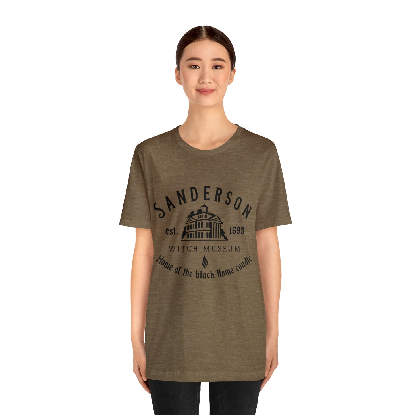 Sanderson Witch Museum Unisex Jersey Short Sleeve Tee