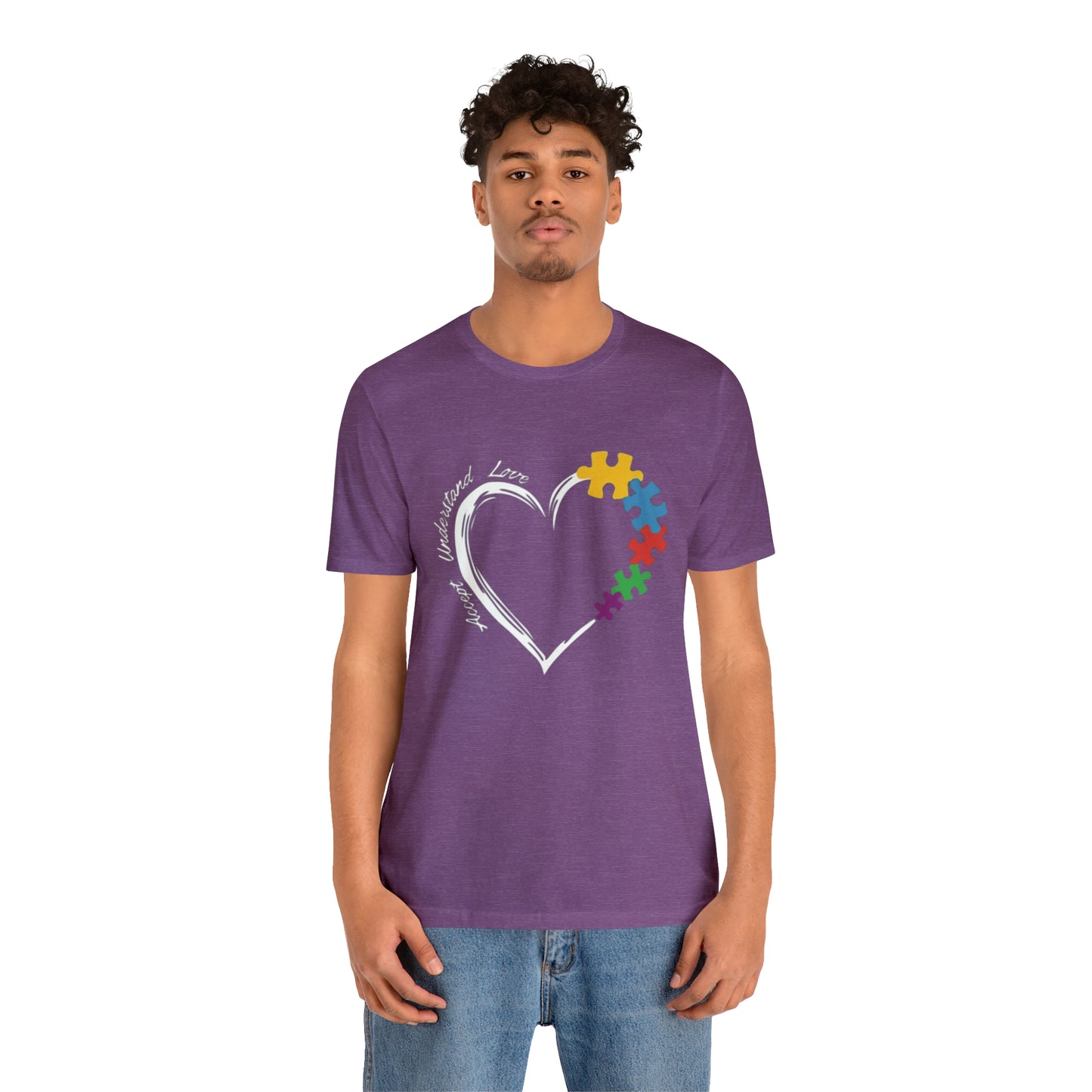 Autism Acceptance  Short Sleeve Tee