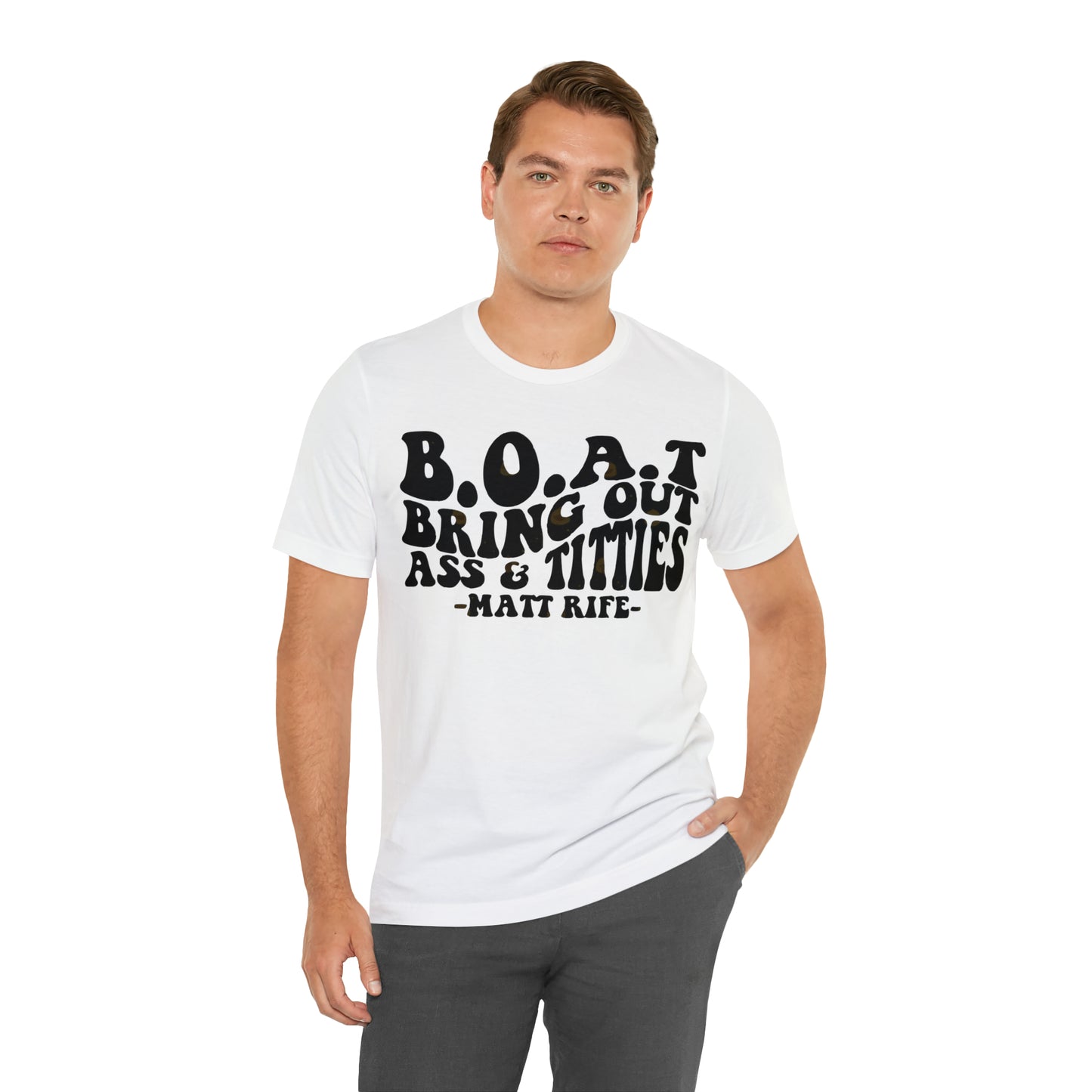 Matt Rife B.O.A.T. Unisex Jersey Short Sleeve Tee