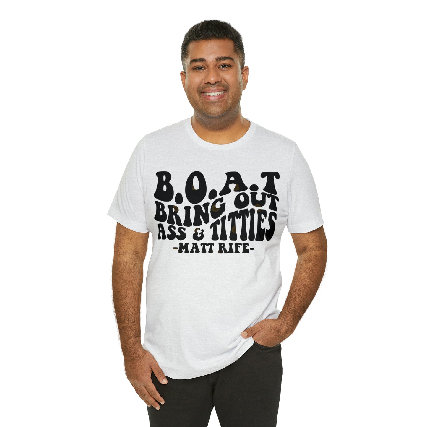 Matt Rife B.O.A.T. Unisex Jersey Short Sleeve Tee