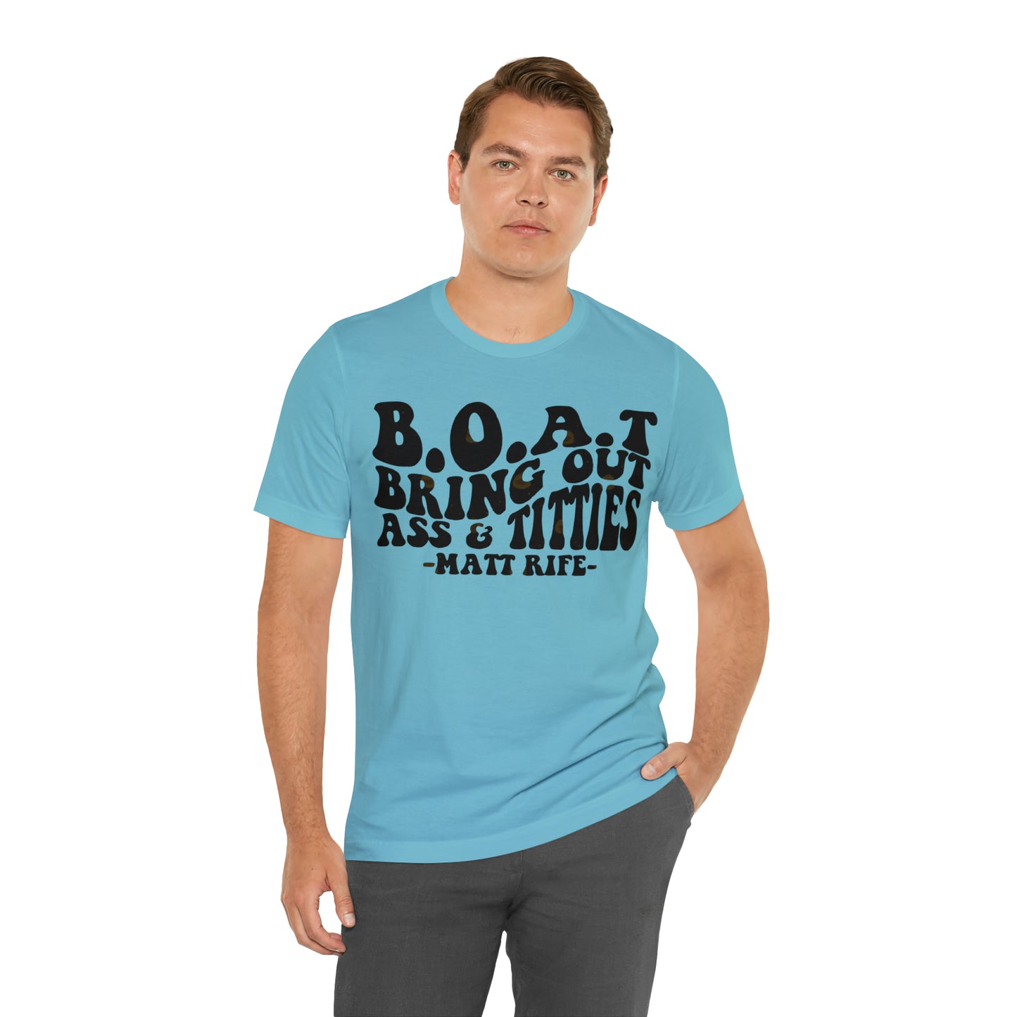 Matt Rife B.O.A.T. Unisex Jersey Short Sleeve Tee