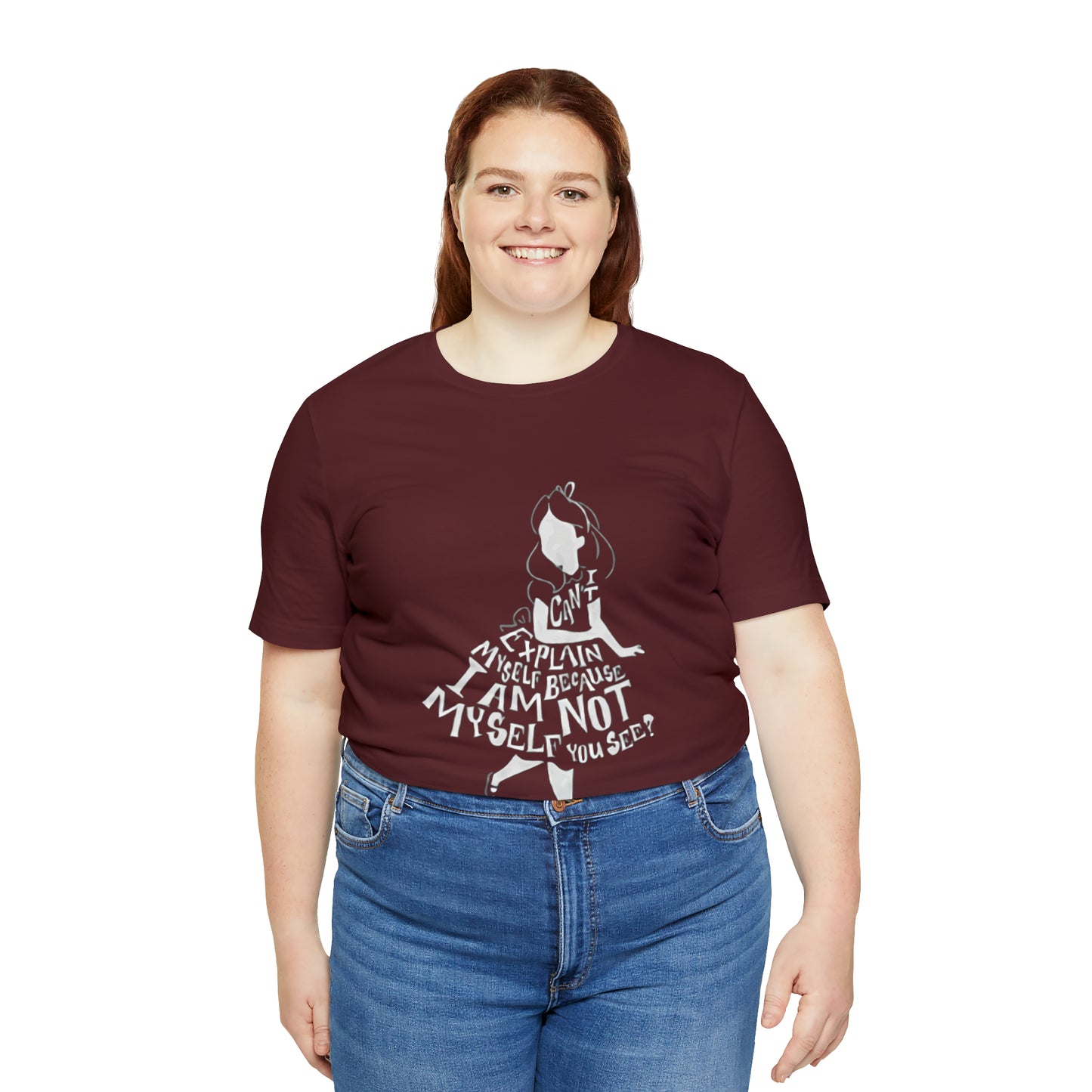 Alice In Wonderland Unisex Jersey Short Sleeve Tee