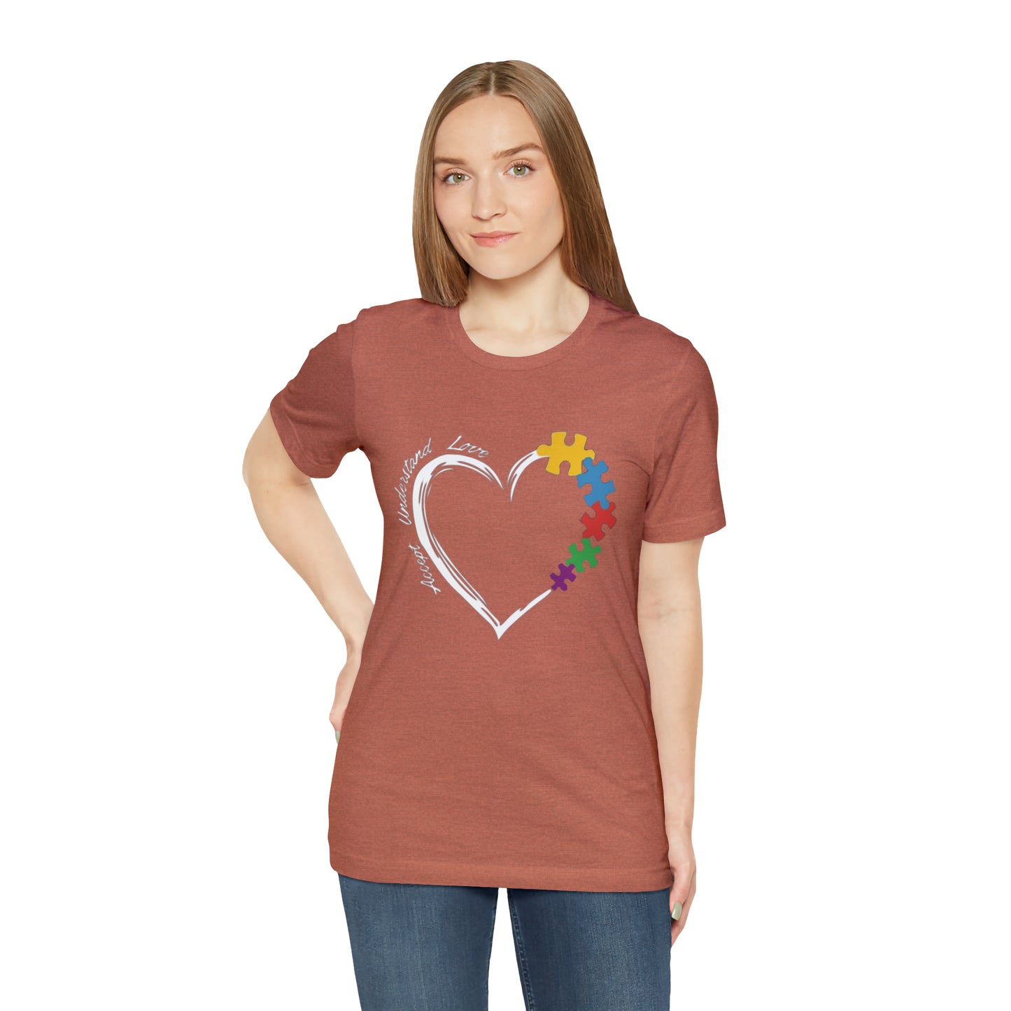 Autism Acceptance  Short Sleeve Tee
