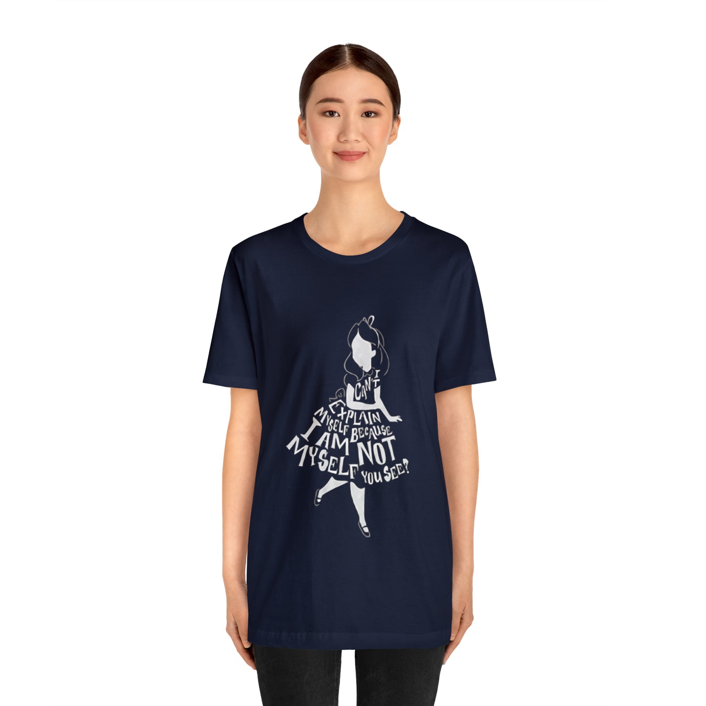 Alice In Wonderland Unisex Jersey Short Sleeve Tee