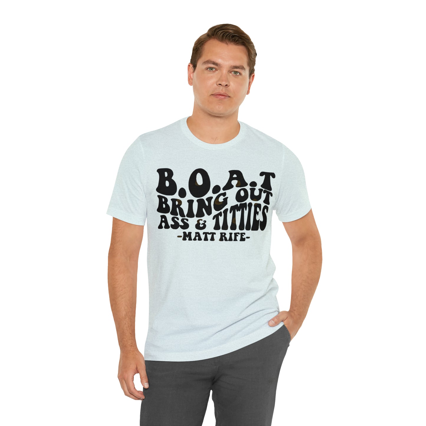 Matt Rife B.O.A.T. Unisex Jersey Short Sleeve Tee
