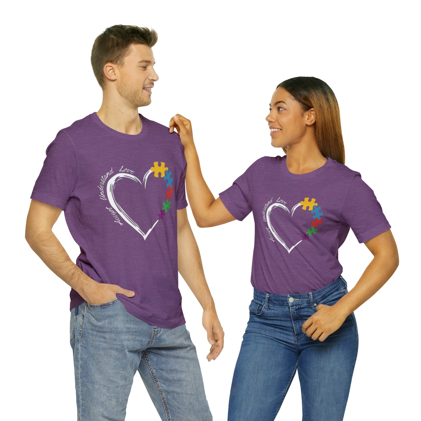 Autism Acceptance  Short Sleeve Tee