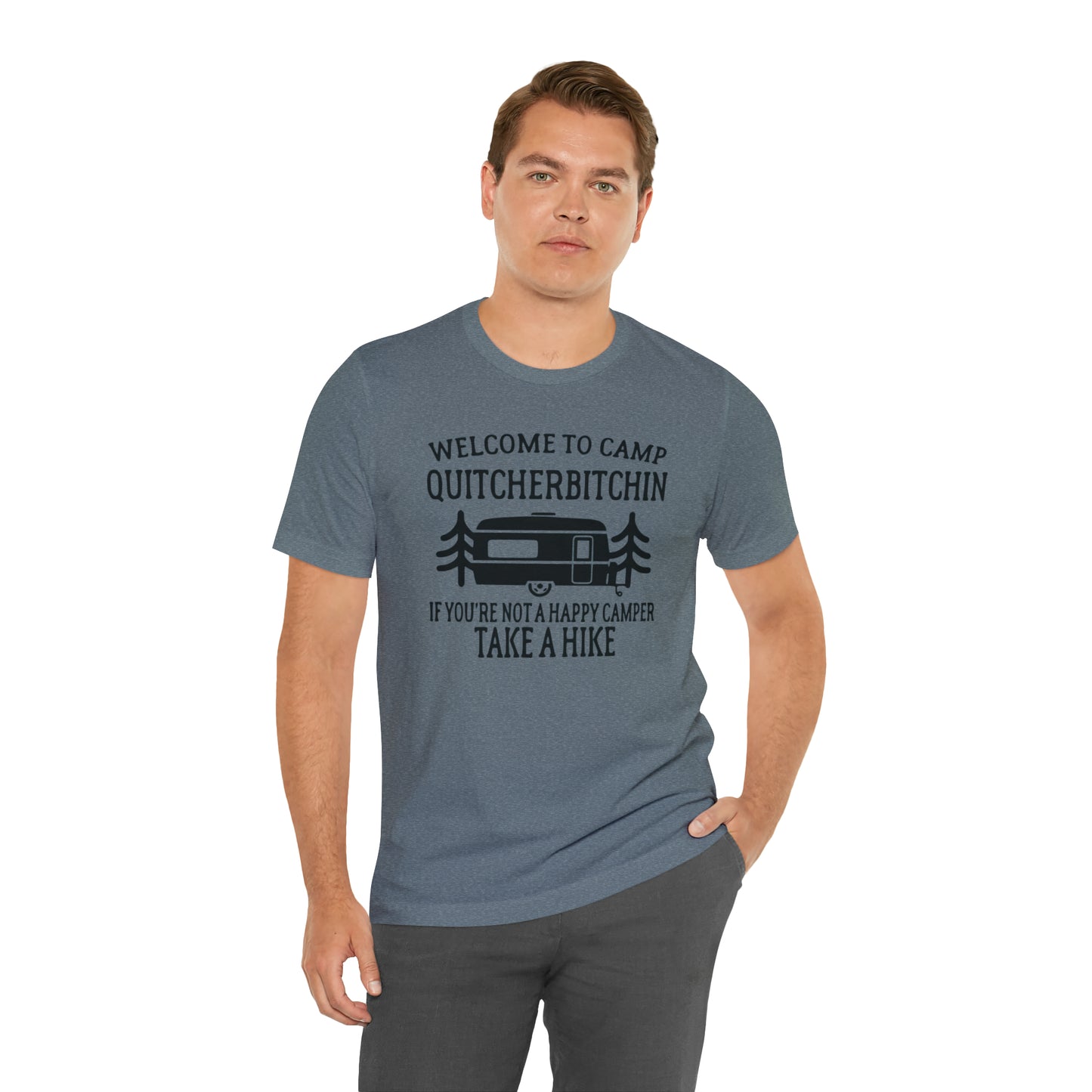 Camping Unisex Jersey Short Sleeve Tee
