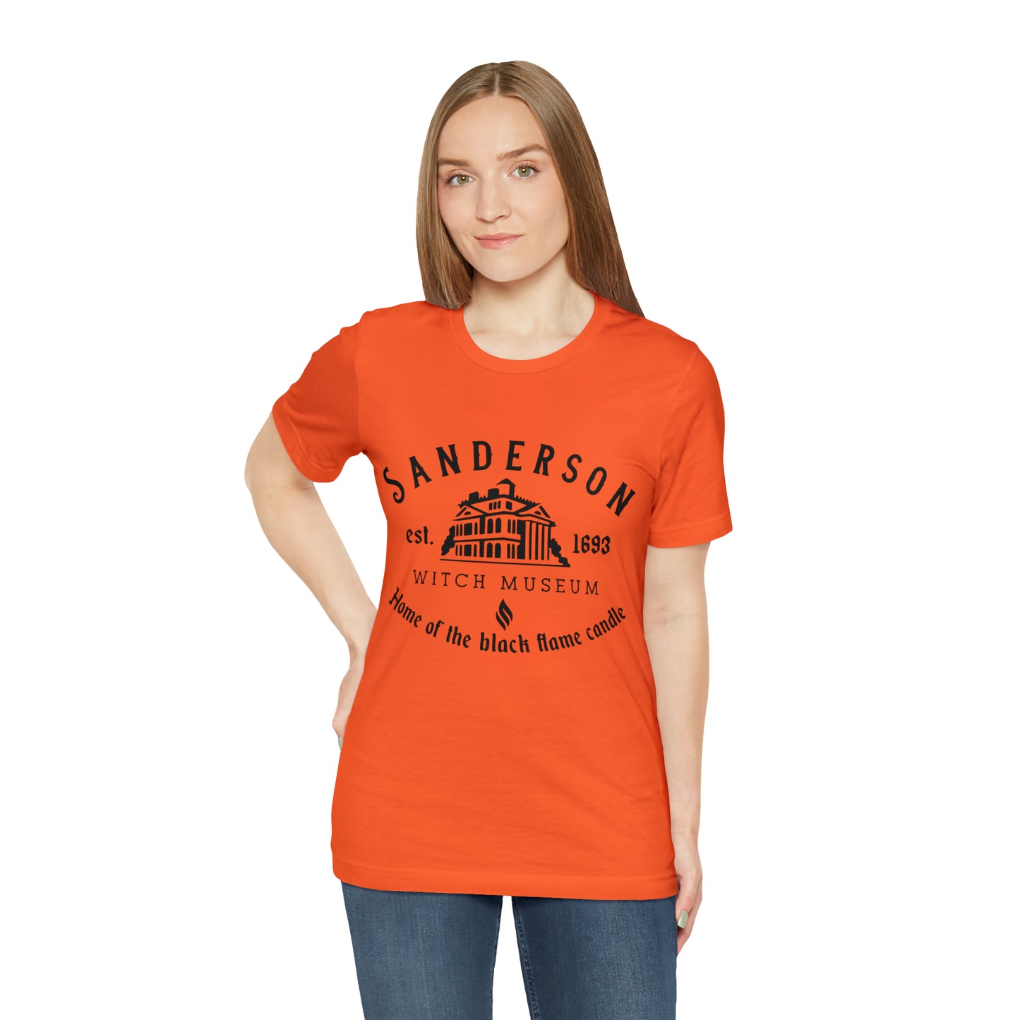 Sanderson Witch Museum Unisex Jersey Short Sleeve Tee
