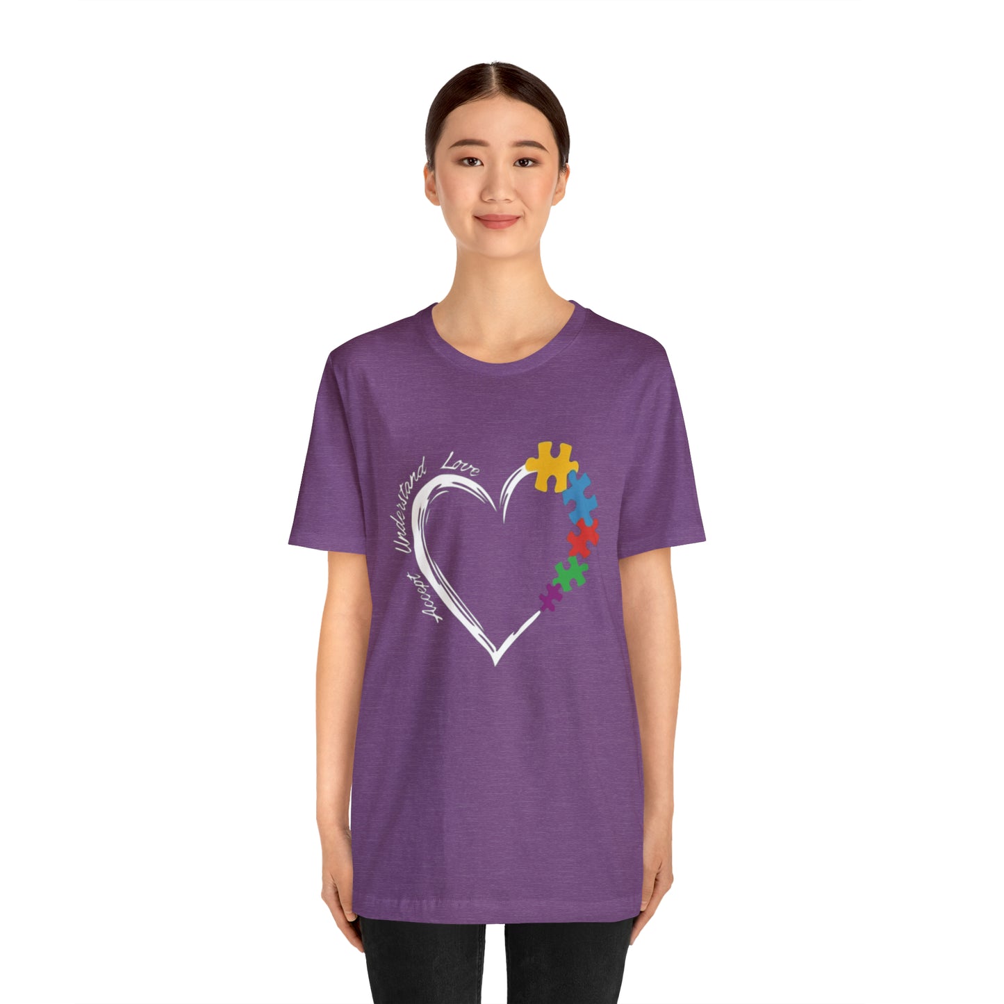 Autism Acceptance  Short Sleeve Tee