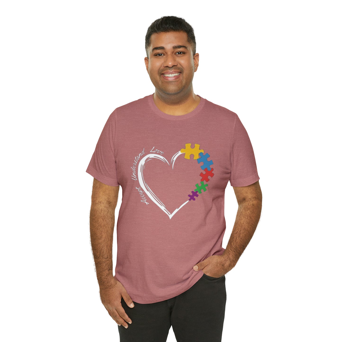 Autism Acceptance  Short Sleeve Tee