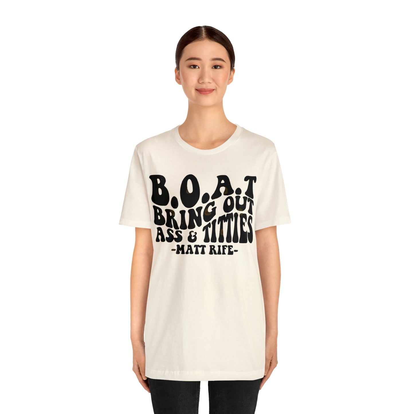 Matt Rife B.O.A.T. Unisex Jersey Short Sleeve Tee