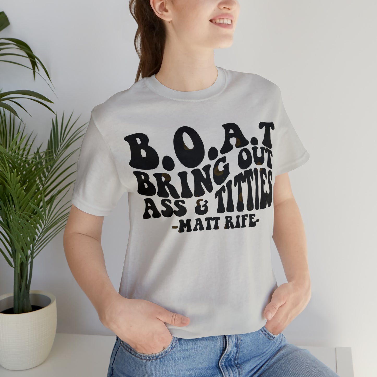Matt Rife B.O.A.T. Unisex Jersey Short Sleeve Tee