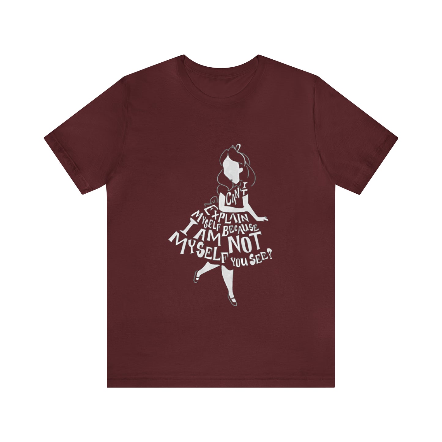 Alice In Wonderland Unisex Jersey Short Sleeve Tee