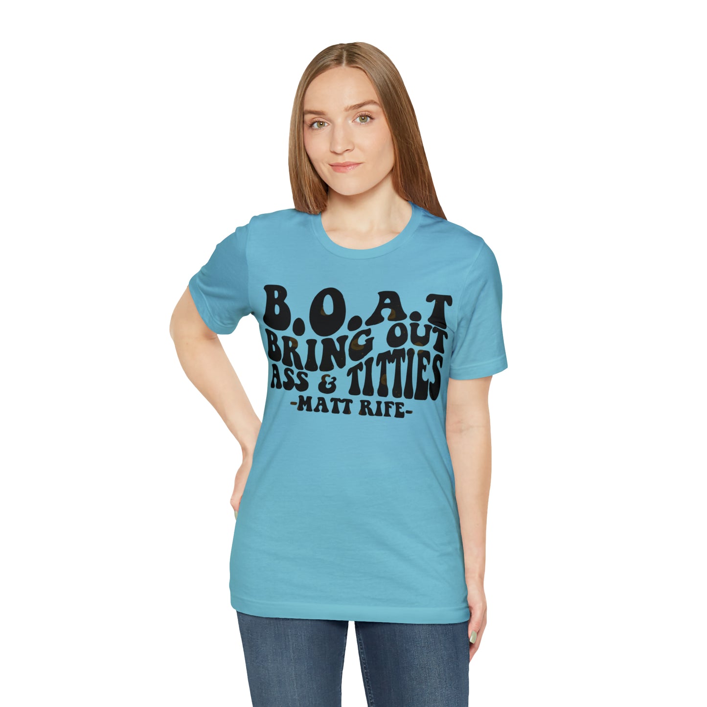 Matt Rife B.O.A.T. Unisex Jersey Short Sleeve Tee