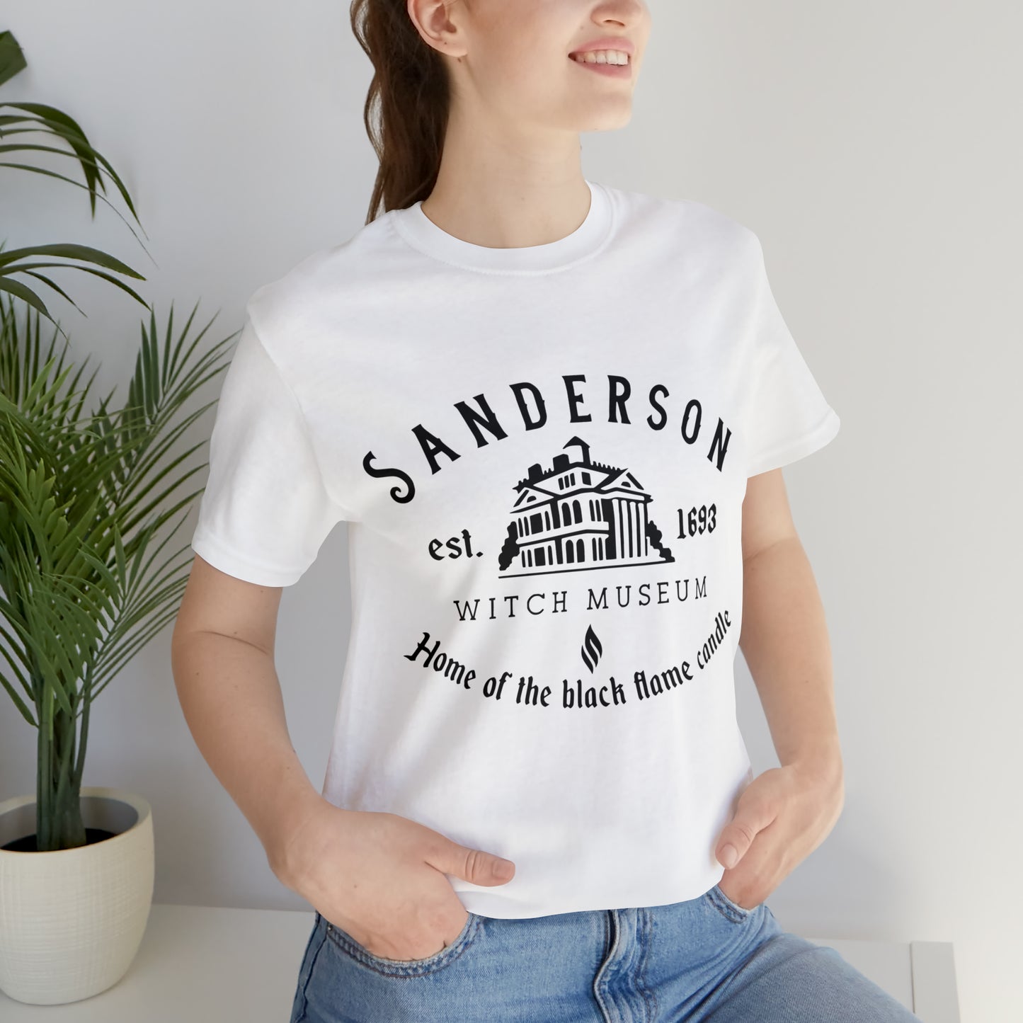 Sanderson Witch Museum Unisex Jersey Short Sleeve Tee