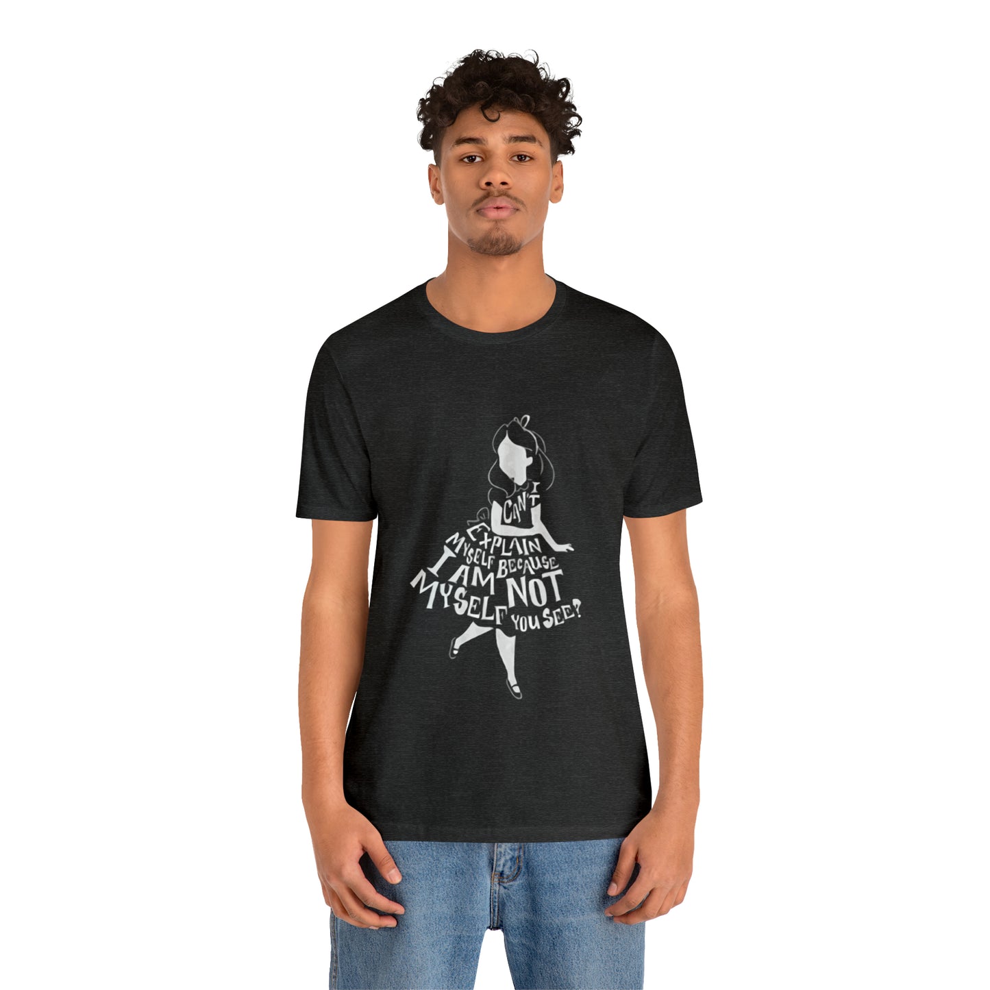 Alice In Wonderland Unisex Jersey Short Sleeve Tee