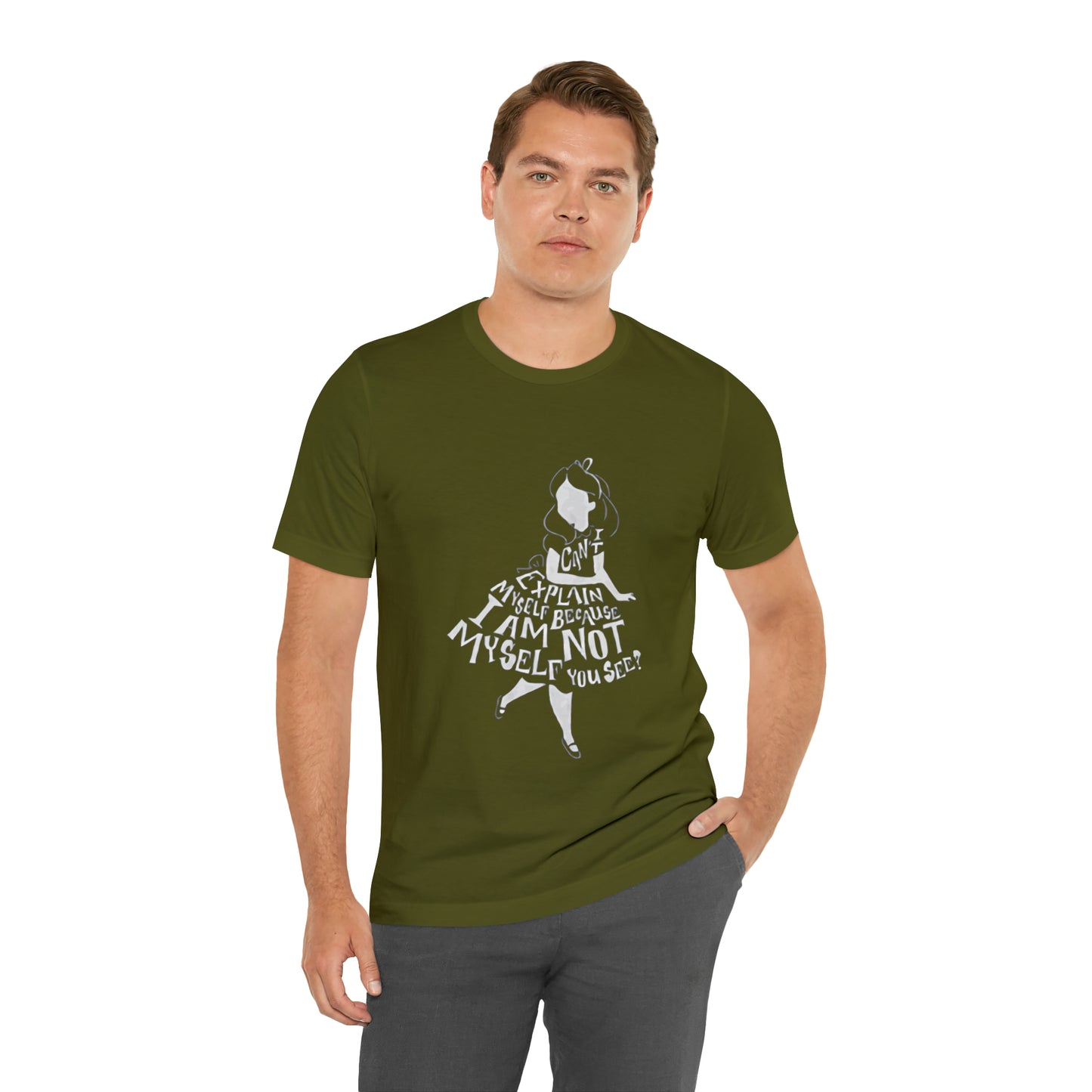 Alice In Wonderland Unisex Jersey Short Sleeve Tee