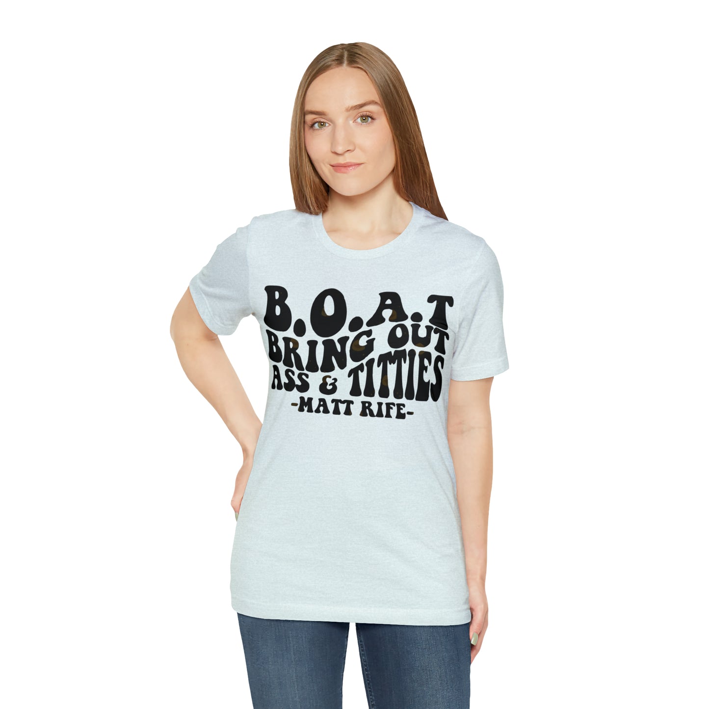 Matt Rife B.O.A.T. Unisex Jersey Short Sleeve Tee