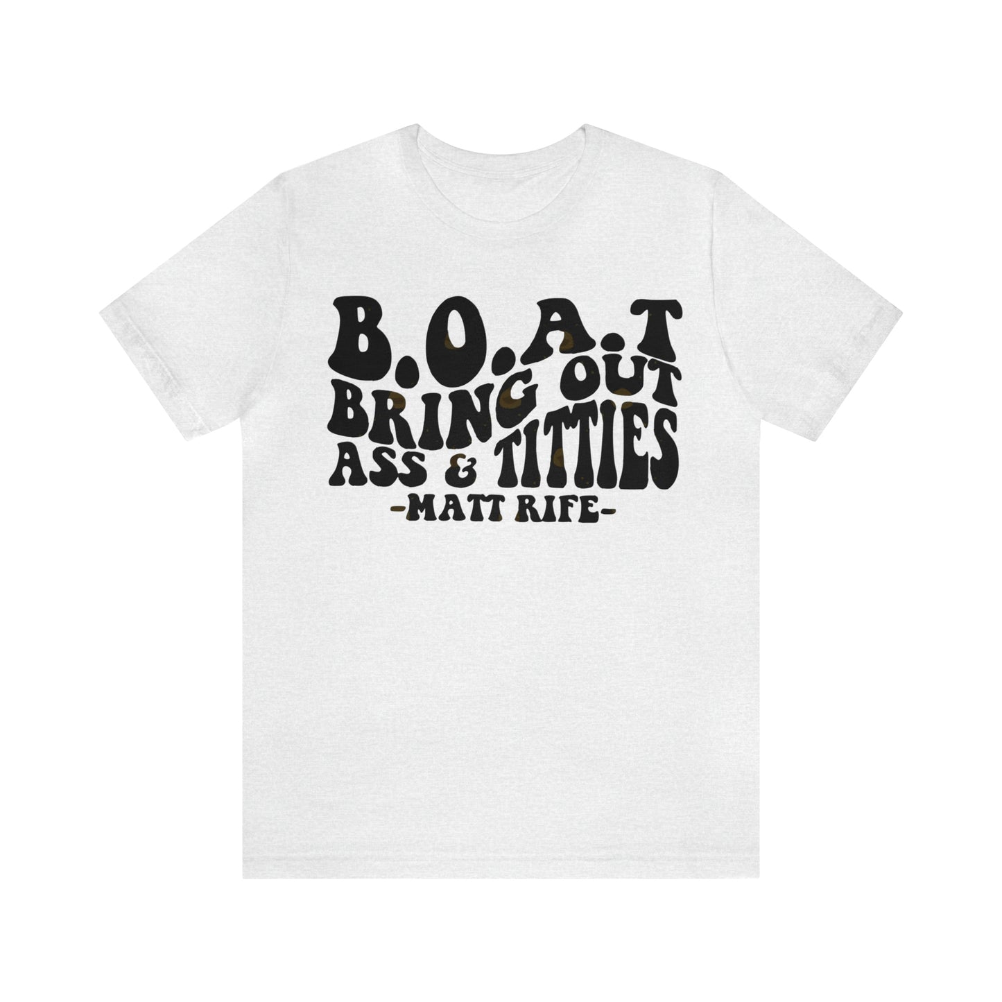 Matt Rife B.O.A.T. Unisex Jersey Short Sleeve Tee