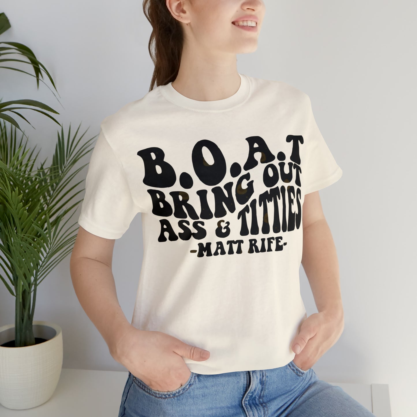 Matt Rife B.O.A.T. Unisex Jersey Short Sleeve Tee