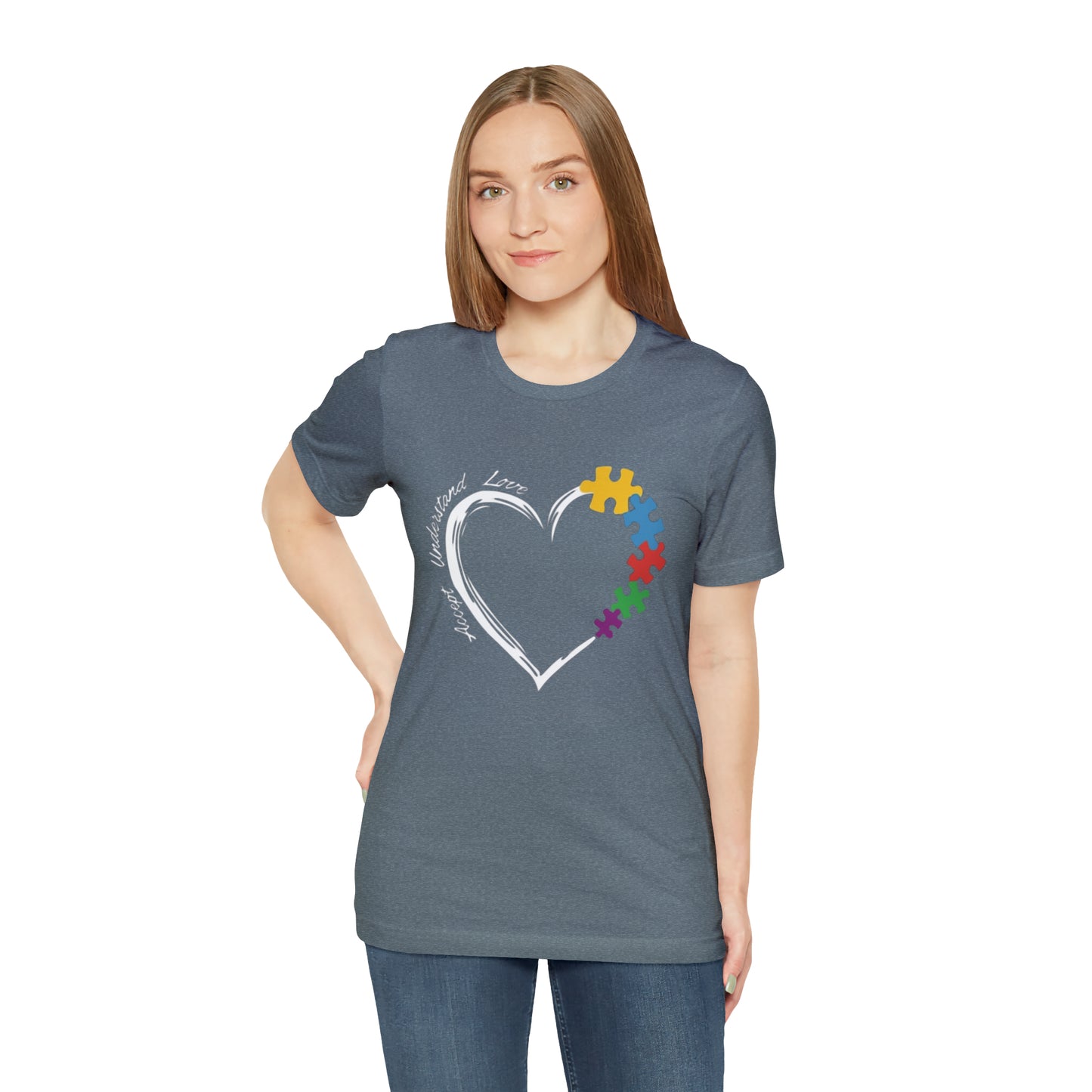 Autism Acceptance  Short Sleeve Tee