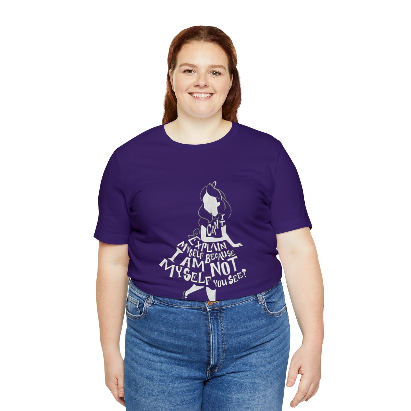 Alice In Wonderland Unisex Jersey Short Sleeve Tee