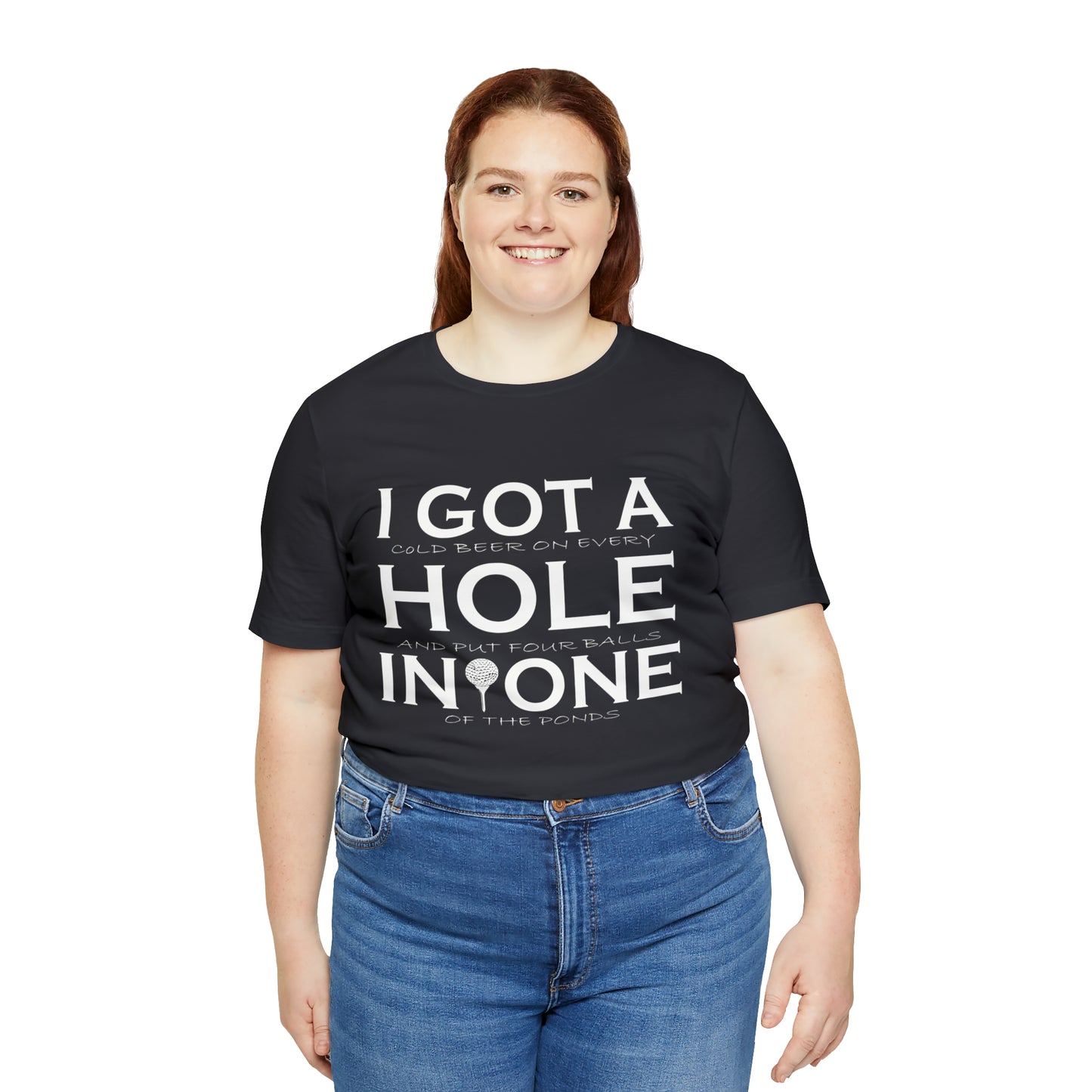 Golf - Hole In One - Unisex Jersey Short Sleeve Tee