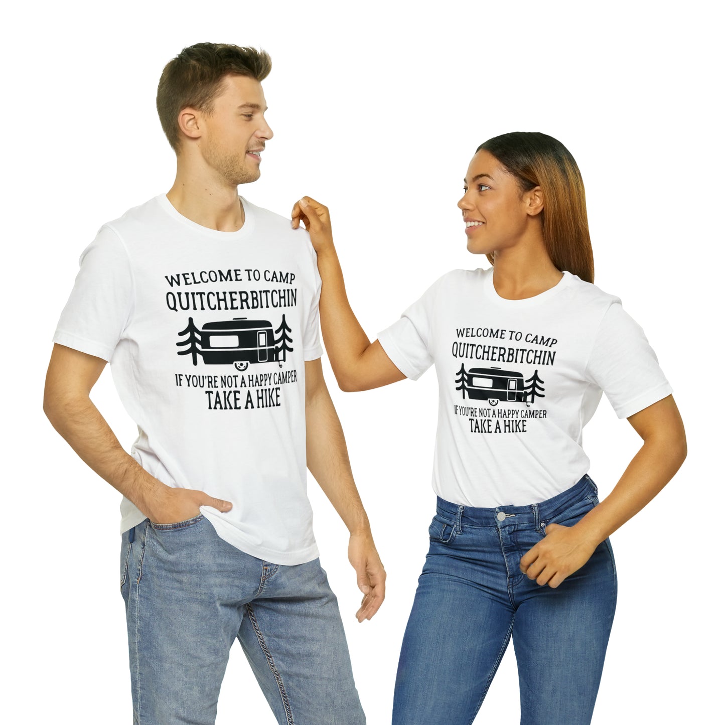 Camping Unisex Jersey Short Sleeve Tee
