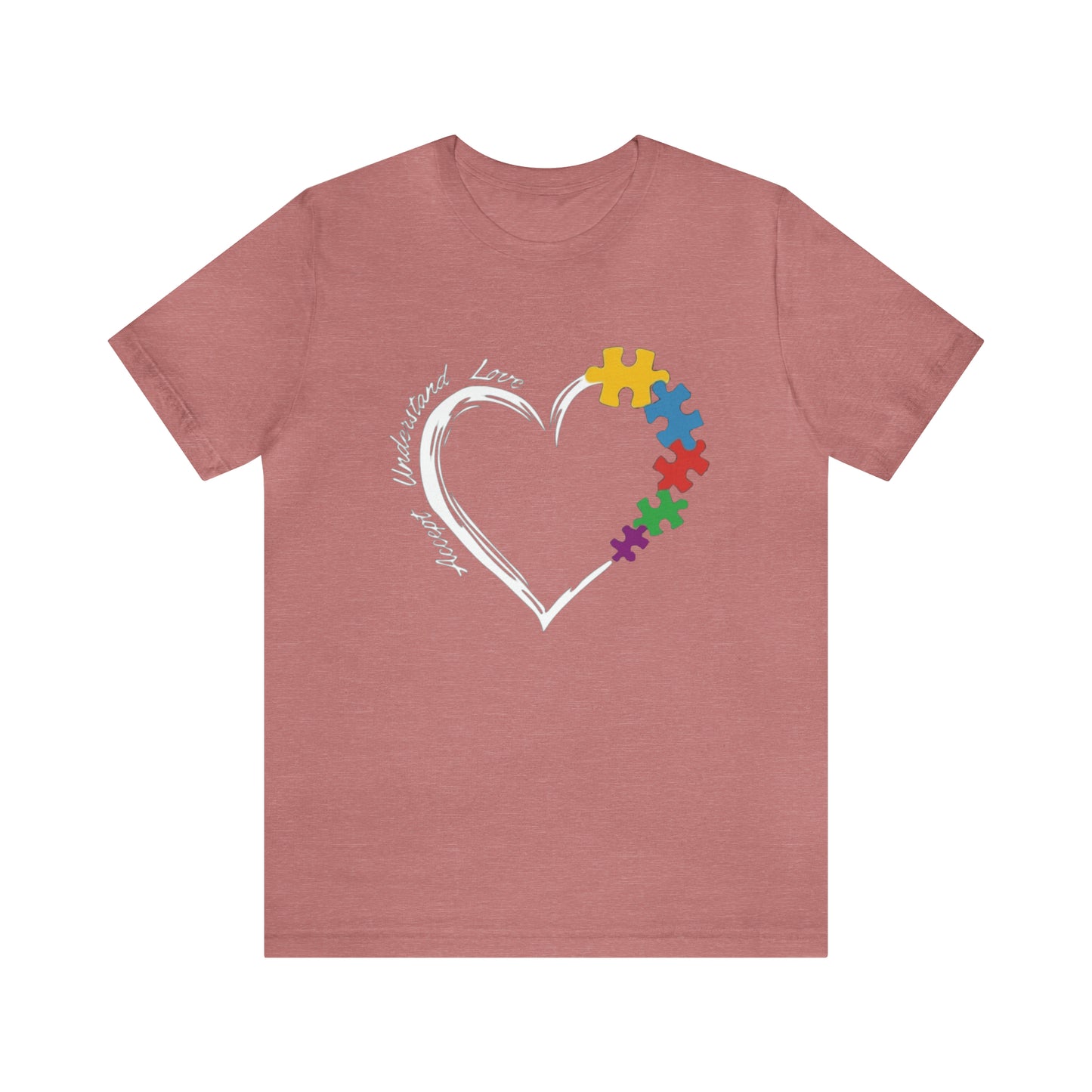 Autism Acceptance  Short Sleeve Tee