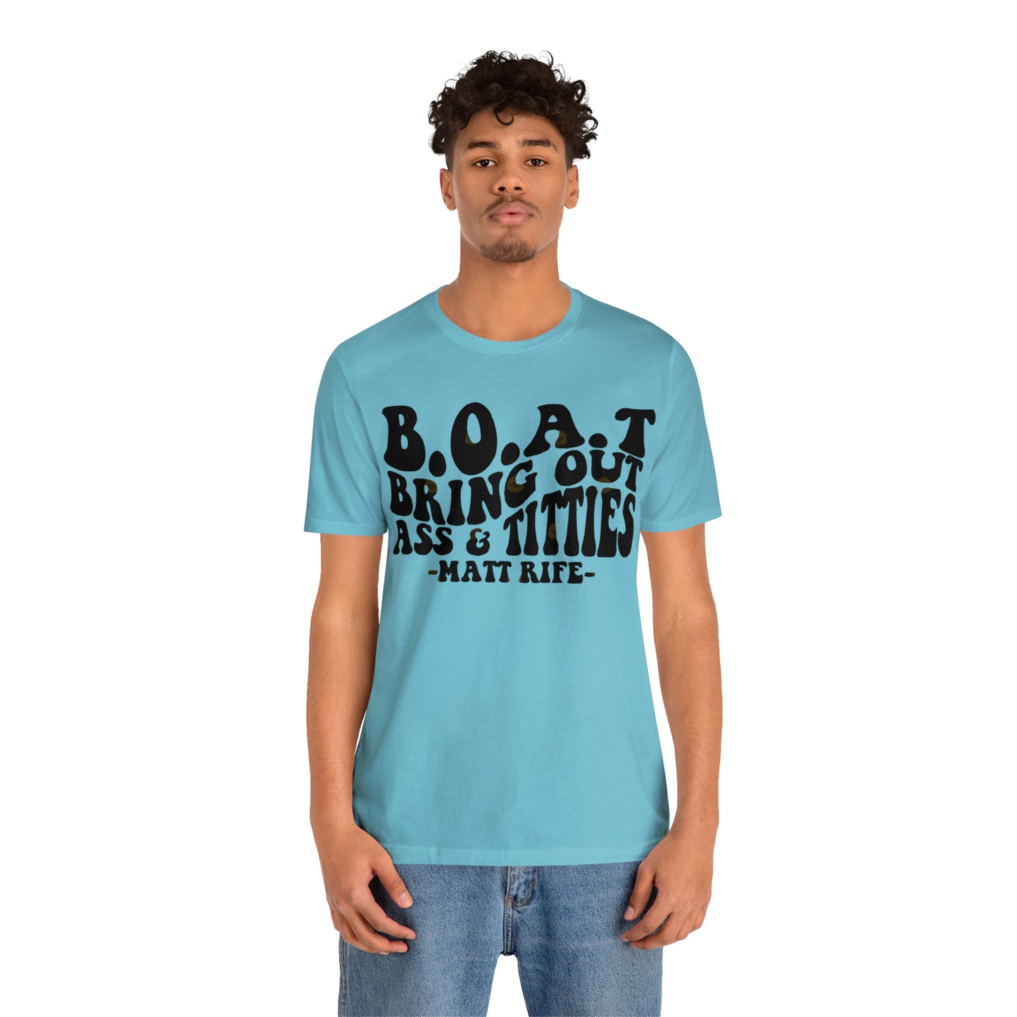 Matt Rife B.O.A.T. Unisex Jersey Short Sleeve Tee