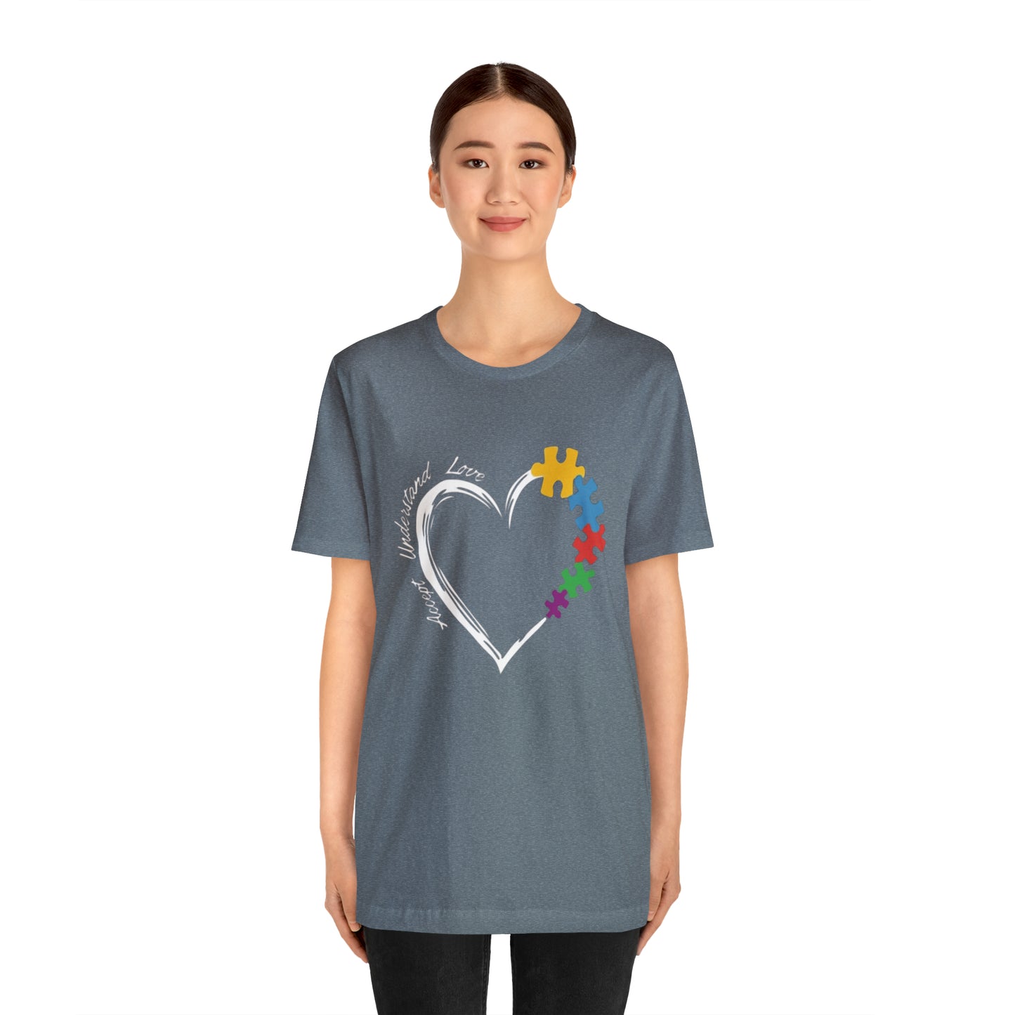Autism Acceptance  Short Sleeve Tee