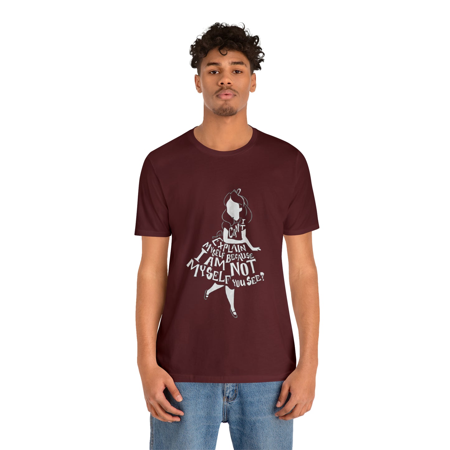 Alice In Wonderland Unisex Jersey Short Sleeve Tee