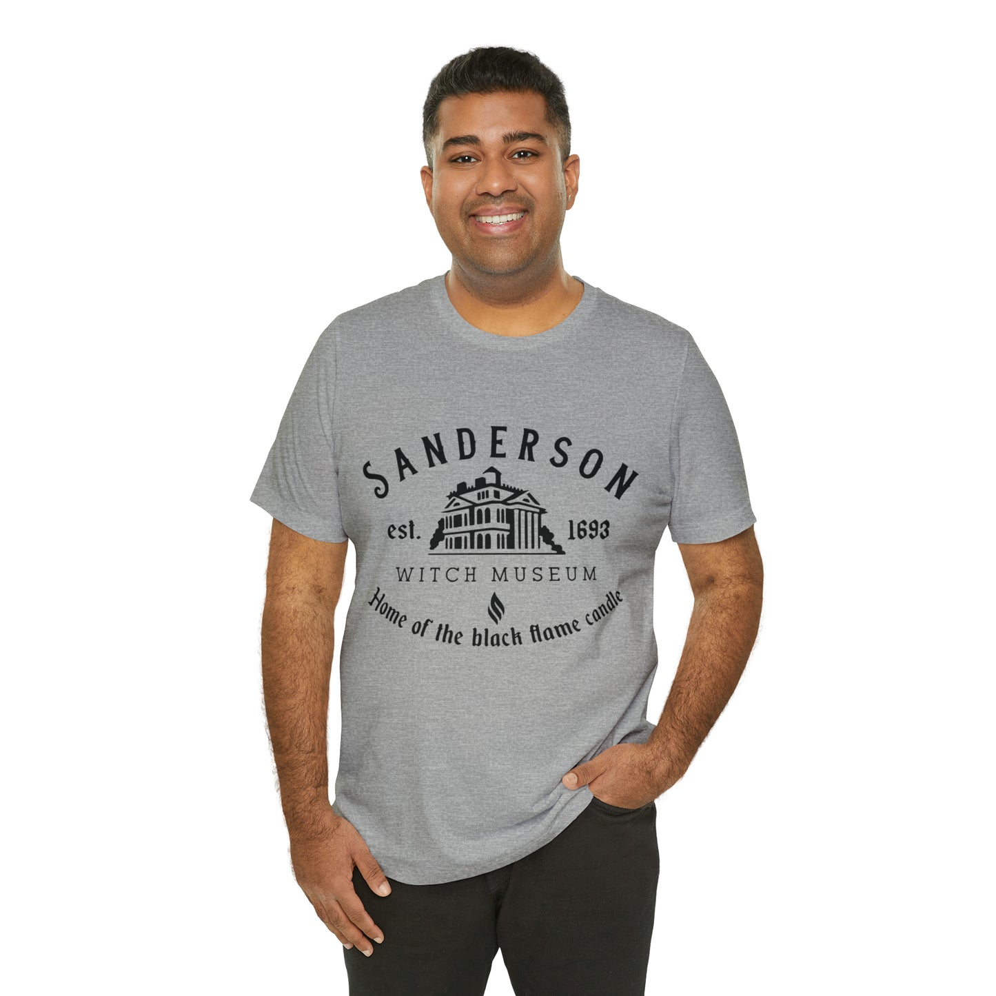 Sanderson Witch Museum Unisex Jersey Short Sleeve Tee