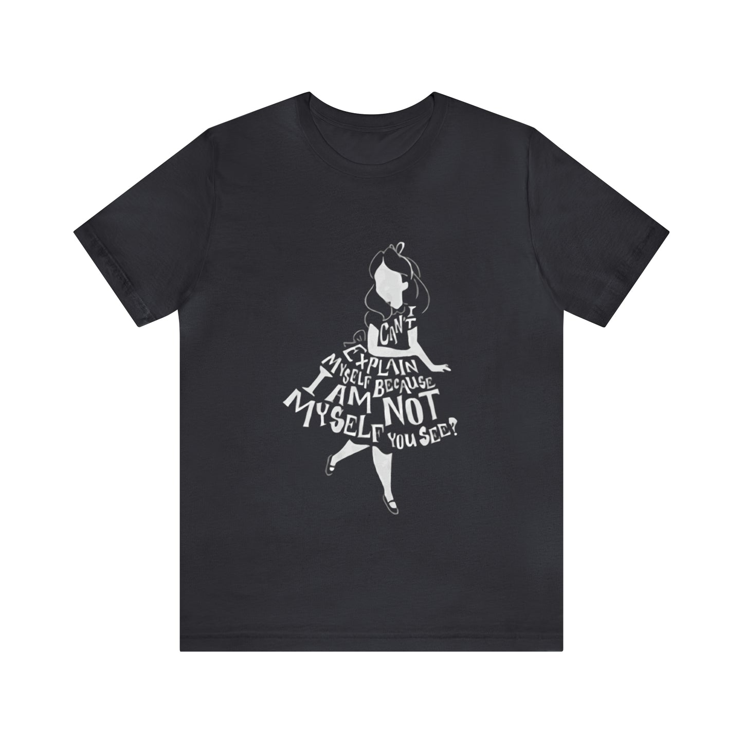 Alice In Wonderland Unisex Jersey Short Sleeve Tee