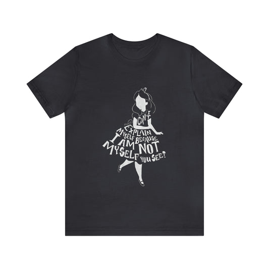 Alice In Wonderland Unisex Jersey Short Sleeve Tee